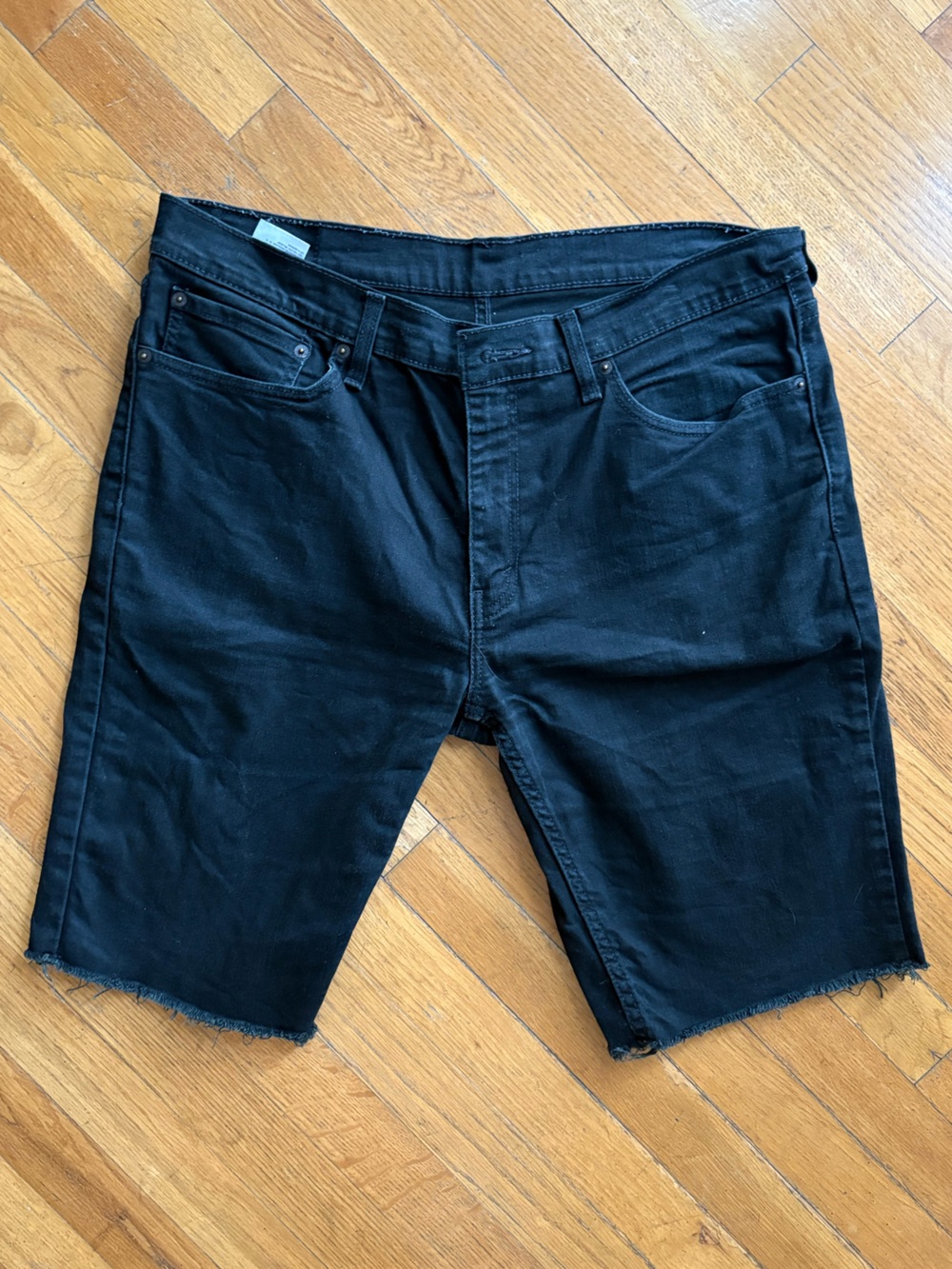 Levi's Men's Black Relaxed Fit Jeans